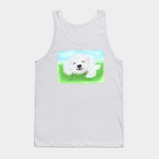 Smiling dog Tank Top